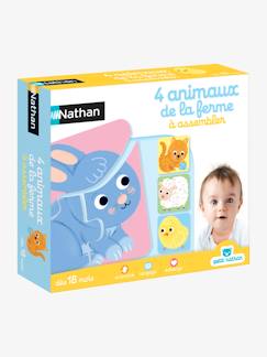 4 animaux de la ferme à assembler NATHAN  - vertbaudet enfant