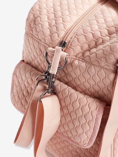 Sac à langer Journée multipoches vertbaudet rose poudré 3 - vertbaudet enfant 