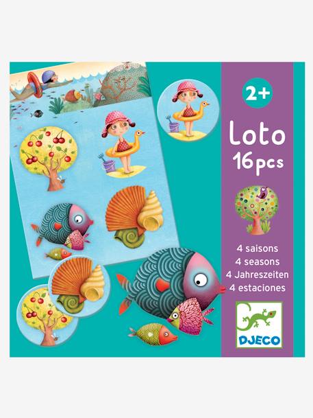 Loto des 4 saisons DJECO multicolore 1 - vertbaudet enfant 