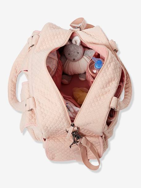 Sac à langer Journée multipoches vertbaudet rose poudré 7 - vertbaudet enfant 