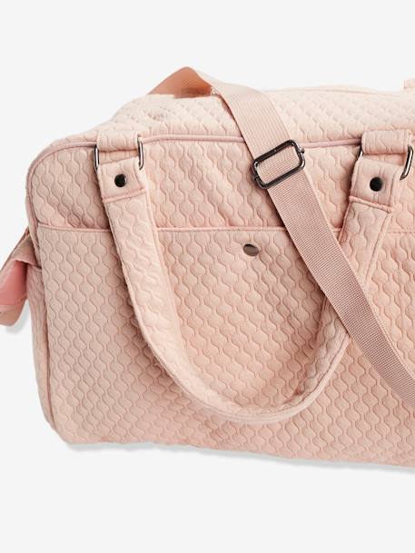 Sac à langer Journée multipoches vertbaudet rose poudré 4 - vertbaudet enfant 