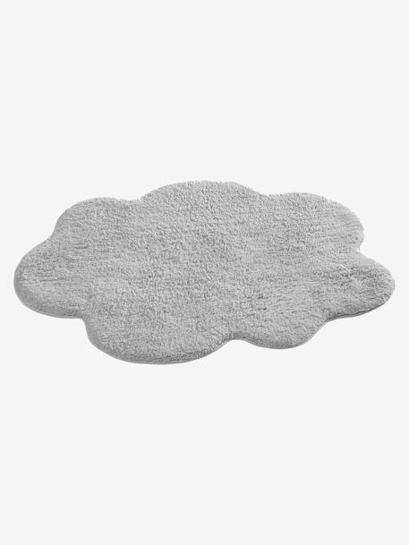 Tapis Nuage éponge bleu grisé+gris clair+moutarde+rose poudré+vert sauge 4 - vertbaudet enfant 