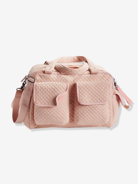 Sac à langer Journée multipoches vertbaudet rose poudré 2 - vertbaudet enfant 