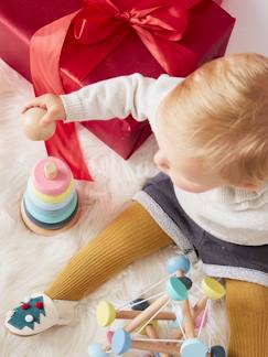 Pyramide d'éveil en bois FSC®  - vertbaudet enfant