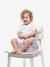 Rehausseur de chaise Easy up BABY TO LOVE gris étoiles+rayé bleu 2 - vertbaudet enfant 