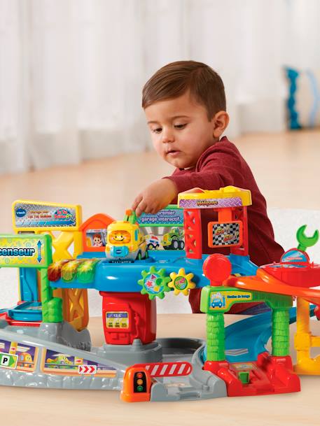 TUT TUT Bolides mon premier garage interactif VTECH multicolore 2 - vertbaudet enfant 