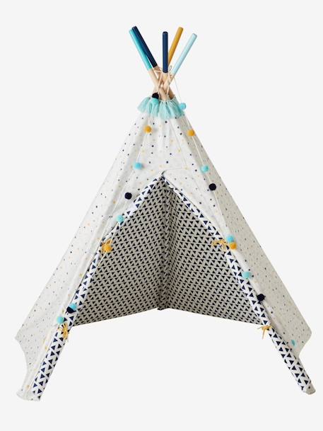 Tipi réversible Sioux blanc 3 - vertbaudet enfant 