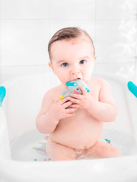 Thermomètre de bain et d’ambiance BADABULLE Raton gris 2 - vertbaudet enfant 