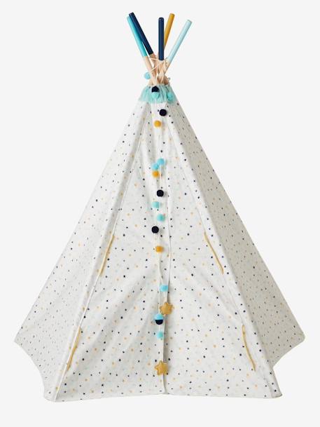 Tipi réversible Sioux blanc 2 - vertbaudet enfant 