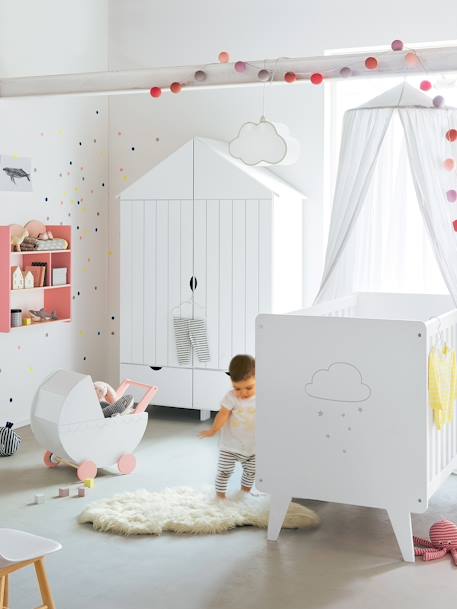 Armoire 2 portes Holidays XL blanc 3 - vertbaudet enfant 