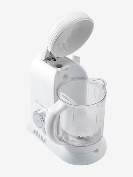 Robot cuiseur vapeur/mixeur Magic Cooker 5 en 1 vertbaudet blanc/gris -  Vertbaudet
