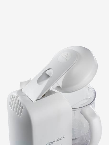 Robot 4 en 1 BEABA Babycook solo blanc/gris argent+dark grey+gris/blanc 7 - vertbaudet enfant 