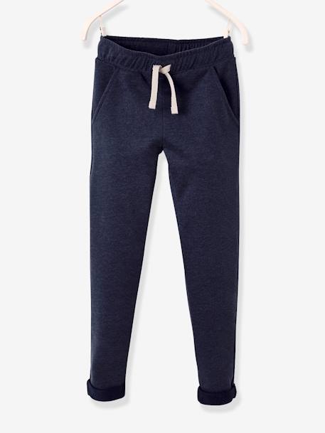 Garçon-Vêtements de sport-Pantalon jogger garçon en molleton BASICS