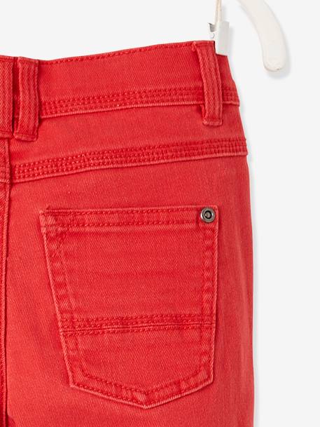 Pantalon slim garçon Morphologik tour de hanches FIN ROUGE 5 - vertbaudet enfant 