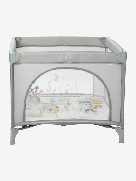 Parc pliant de voyage Baby'park VERTBAUDET gris+marine 6 - vertbaudet enfant 