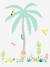 Stickers XL tropical multicolore 5 - vertbaudet enfant 