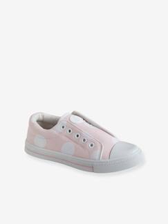 Chaussures-Chaussures fille 23-38-Tennis élastiquées fille en toile