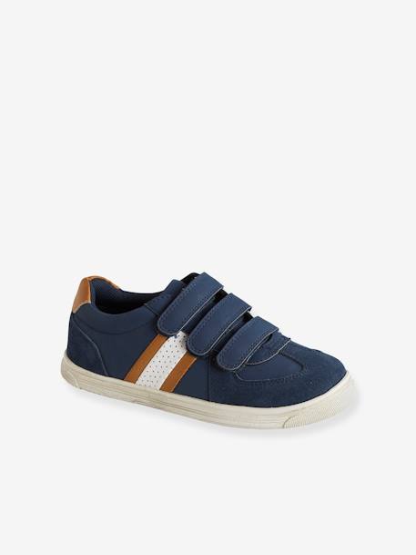 Tennis scratchées garçon navy 1 - vertbaudet enfant 