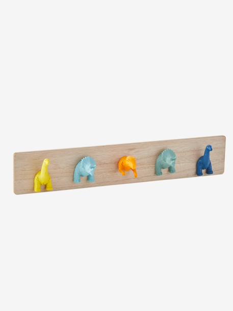 Porte-manteau avec patères Dinos multicolore 2 - vertbaudet enfant 