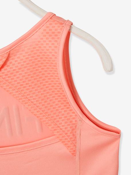 Débardeur sport fille inscription irisée rose clair 4 - vertbaudet enfant 