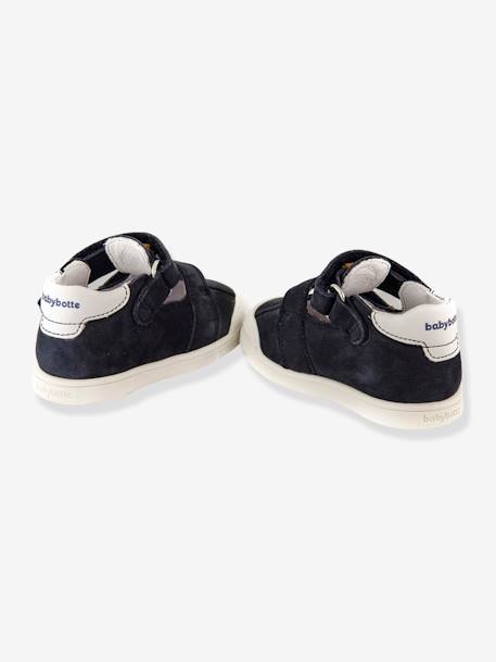 Sandales salomés cuir bébé garçon Poto Babybotte® MARINE 3 - vertbaudet enfant 