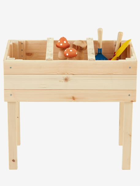 Carré potager en bois beige 7 - vertbaudet enfant 