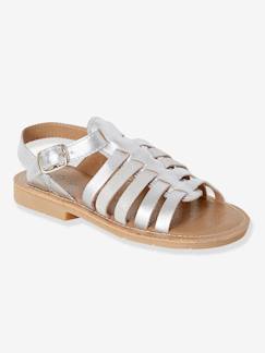 Chaussures-Chaussures fille 23-38-Sandales-Sandales fille en cuir