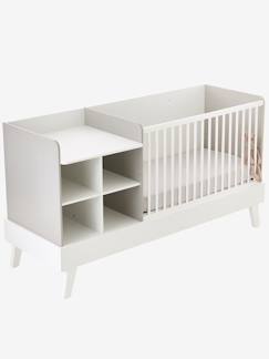 Lit combiné 4 en 1 évolutif avec rangements et table à langer COMBINID  - vertbaudet enfant