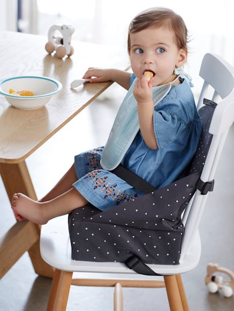 Rehausseur de chaise bleu grisé+gris 5 - vertbaudet enfant 