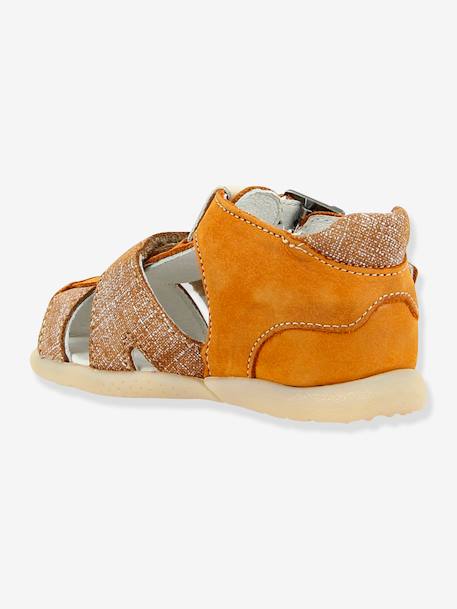 Sandales cuir bébé garçon Gulli Babybotte® CAMEL 2 - vertbaudet enfant 