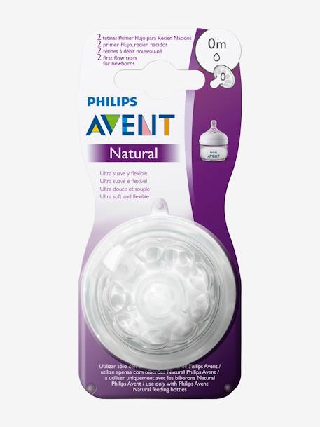 Lot de 2 tétines Philips AVENT Natural, 5 débits transparent 3 - vertbaudet enfant 