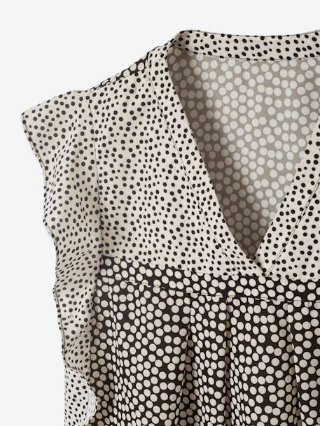 Blouse de grossesse à pois IMPRIME POIS BLANC 4 - vertbaudet enfant 