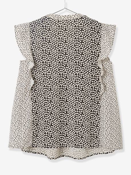 Blouse de grossesse à pois IMPRIME POIS BLANC 2 - vertbaudet enfant 