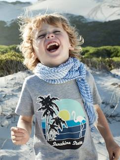 -T-shirt garçon motif "sunshine"