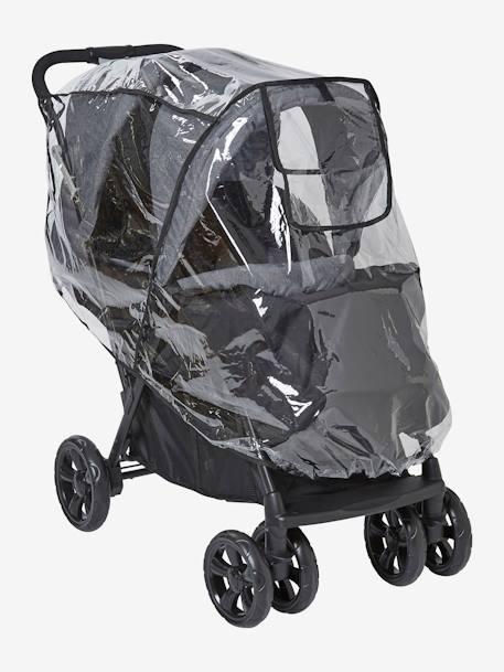 Poussette double vertbaudet Duocity2 gris 2 - vertbaudet enfant 