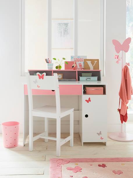 Bureau enfant LIGNE ENVOLEE blanc 4 - vertbaudet enfant 