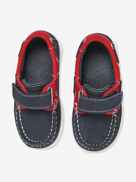 Chaussures bébé bateau en cuir MARINE 4 - vertbaudet enfant 