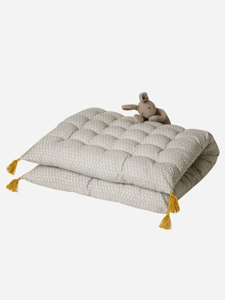 Matelas de sol avec pompons gris clair imprimé 4 - vertbaudet enfant 