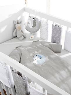 Tour de lit bébé Sucre d'Orge : Tour de lit bébé pour garçon et fille  70x140, 60x120