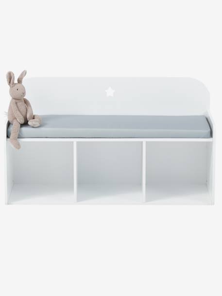 Banquette LIGNE SIRIUS blanc/gris 2 - vertbaudet enfant 