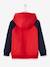 Sweat zippé à capuche garçon rouge brique 2 - vertbaudet enfant 