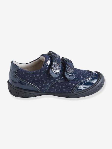 Derbies cuir fille collection maternelle marine 2 - vertbaudet enfant 