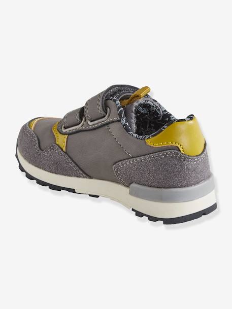 Baskets scratchées bébé garçon esprit running Gris 3 - vertbaudet enfant 