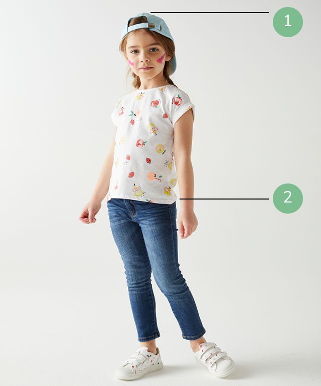 Taille de vêtement enfant hot sale